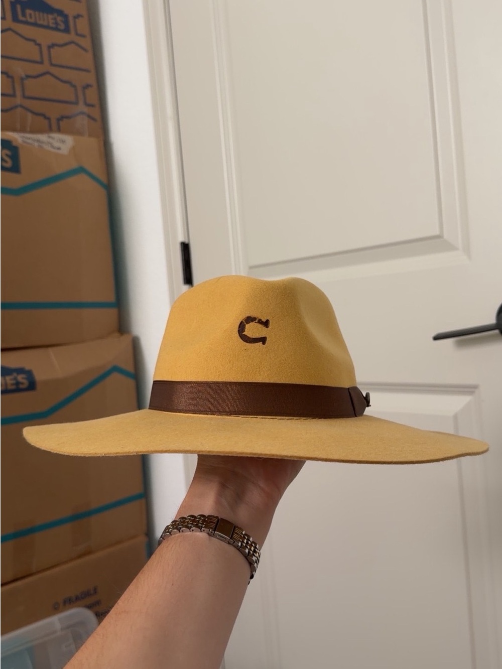 Charlie 1 Horse Hat with Brown Band